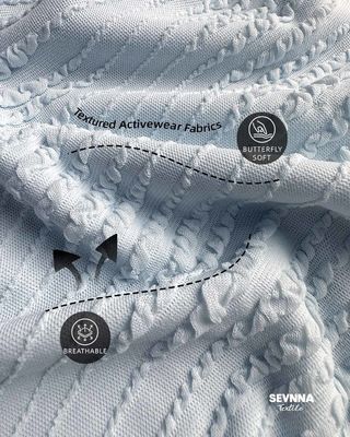 Tissu en spandex de polyester blanc de 240 gm avec résistance à la couleur de grade 2 à 5