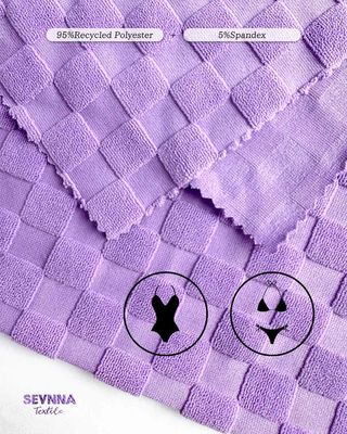 Tissu de maillot de bain recyclé RT-4158