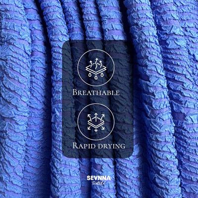 Tissu de maillot de bain recyclé de 215 grammes durable et confortable pour les maillots de bain pour adultes