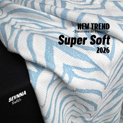 Tissu double tricot à haute densité 86% polyester recyclé 14% spandex