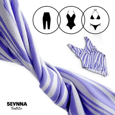 Tissu polyester spandex durable avec une grande étirement et une résistance à la couleur de 2 à 5 degrés