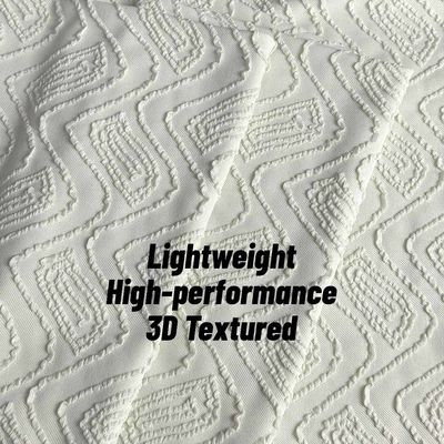 Tissu double tricoté de style jacquard pour l'été / automne