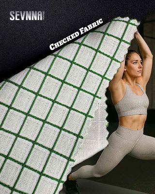 Tissu en tricot double en polyester recyclé en fibres recyclées pour vêtements d'été / automne