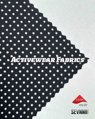 Anti-microbiens Tissu Lycra recyclé avec protection SPF50