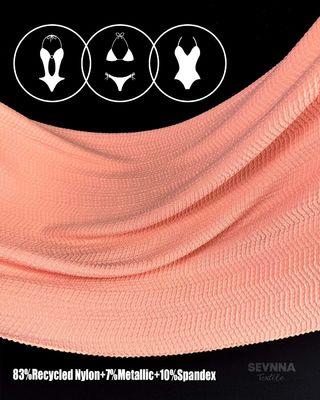 Tissu de maillots de bain écologique pour une ligne de maillots de bain durable