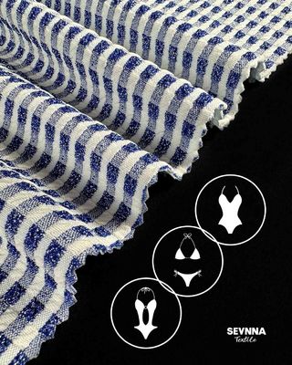 Tissu de maillots de bain recyclé écologique de 245 grammes pour maillots de bain durables