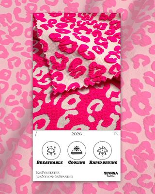 Tissu en nylon-spandex confortable vêtements actifs en nylon-spandex pour les occasions de plage