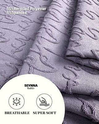 Tissu de maillot de bain recyclé pour adultes mince et écologique