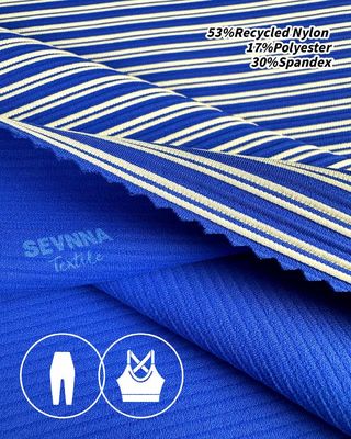 Tissu de tricot circulaire pour enfants avec nylon recyclé