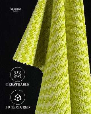Tissu de maillot de bain régulier, recyclé, respirant et durable pour la fabrication de maillots de bain