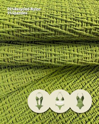 Tissu de maillot de bain écologique Alternative écologique pour la collection de maillots de bain