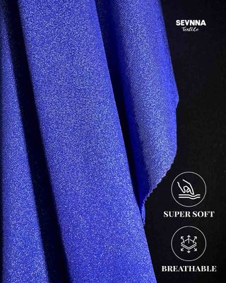 145 cm de largeur Tissu de maillot de bain recyclé en motif solide pour un maillot de bain durable