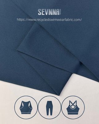 Tissu Lycra recyclé avec protection UV pour des vêtements abordables et écologiques