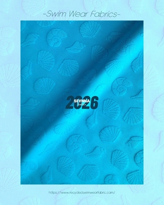 Tissus texturés pour maillots de bain avec protection solaire UPF 50