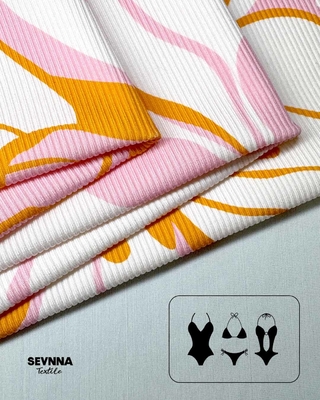 Tissus lycra à étirement doux, performants et extensibles pour les vêtements