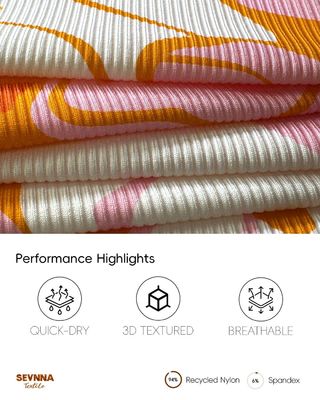 Tissus lycra à étirement doux, performants et extensibles pour les vêtements