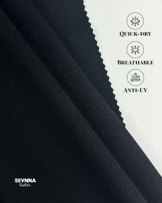 Alternatives aux tissus texturés pour la natation 81% nylon recyclé 19% élasthanne pour maillots de bain écologiques