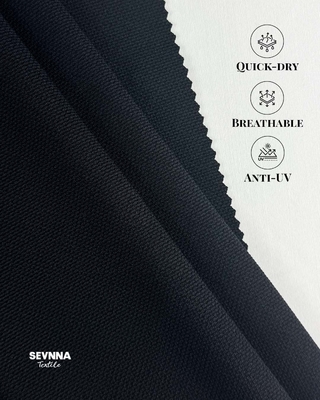 Alternatives aux tissus texturés pour la natation 81% nylon recyclé 19% élasthanne pour maillots de bain écologiques