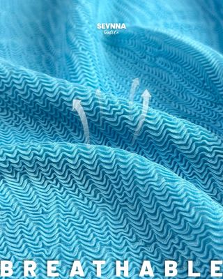 Tissu double tricot en polyester recyclé 270 g/m² avec élasthanne