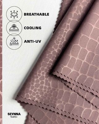 Matériau de soutien-gorge d'entraînement polyester élastique à haute respirabilité pour les besoins en tissu de soutien-gorge de sport