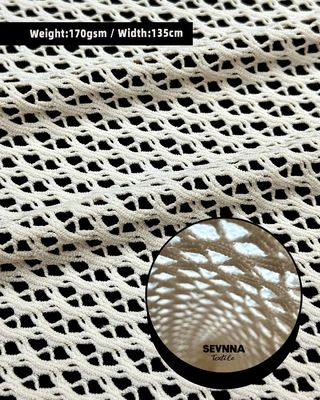 170 grammes de tissu double tricoté parfait pour l'été et l'automne