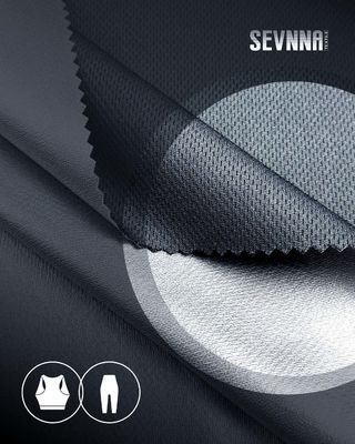 Tissu de cyclisme haute performance, largeur 152cm, poids 130gsm, pour vêtements de cyclisme extensibles