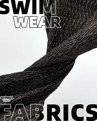 Tissu de maillot de bain écologique résistant au chlore avec 69% de nylon recyclé 20% de lurex et 11% de spandex