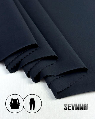 Tissu de soutien-gorge de sport personnalisable, largeur 150cm, mélange de nylon recyclé et de spandex pour vêtements de sport