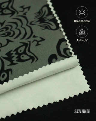 Tissu de cyclisme premium de 210 g/m² avec une largeur de 150 cm et 69 % de nylon recyclé + 31 % de spandex pour les textiles de cyclisme haute performance