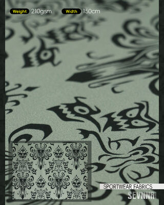 Tissu de cyclisme premium de 210 g/m² avec une largeur de 150 cm et 69 % de nylon recyclé + 31 % de spandex pour les textiles de cyclisme haute performance