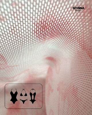 Tissu de maillot de bain biodégradable de 105 grammes, écologique et large de 155 cm pour des maillots de bain durables