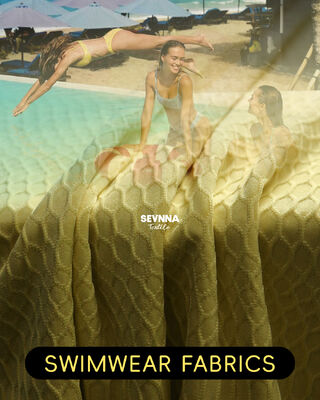 Tissu de maillot de bain écologique développé pour répondre aux normes environnementales avec une durabilité et un confort supérieurs pour les collections de maillots de bain