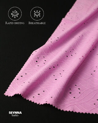 Tissu en polyester recyclé éco-responsable conçu pour les marques de mode durable axées sur la responsabilité environnementale