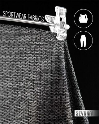 Largeur 160 cm Tissu double tricoté à 60% nylon 28% polyester 12% spandex et 165 gm Poids pour vêtements durables