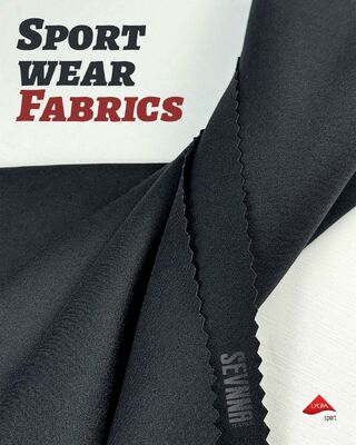 Tissus Lycra respirants et extensibles avec évacuation de l'humidité et haute élasticité pour vêtements de sport et pantalons de yoga