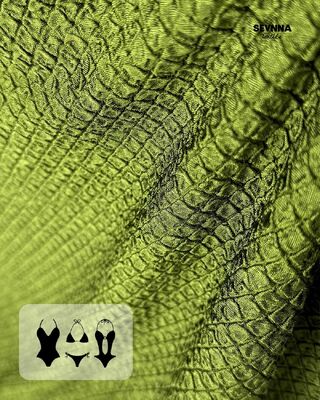 285gsm Chlorine Resistant Quick-Drying Recycled Swimwear Fabric for Sustainable Eco-Friendly Swimwear