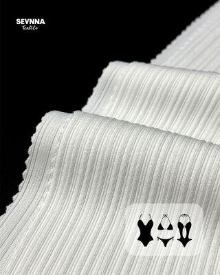 Tissu en polyester recyclé à double tricot avec style jacquard et largeur de 160 cm pour des vêtements écologiques