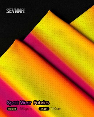 180 grammes de tissus de course à pied avec technologie antiodore et maille respirante pour vêtements de sport de haute performance