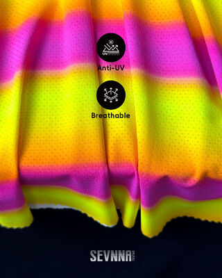 180 grammes de tissus de course à pied avec technologie antiodore et maille respirante pour vêtements de sport de haute performance