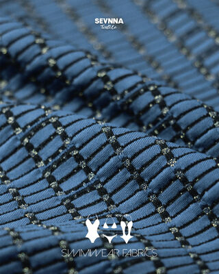 Tissu de maillot de bain recyclé 290 g/m² Écologique Matière de bain durable pour maillot de bain d'été