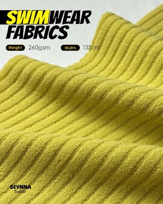 Tissu de maillot de bain recyclé à séchage rapide et respirant de 260 gm pour maillots de bain écologiques