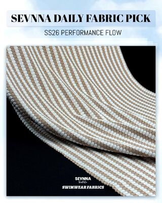 Tissu de maillot de bain recyclé respirant 320 grammes Tissu durable à séchage rapide pour la production de maillots de bain