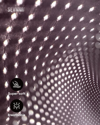 Tissus de course UPF 50+ avec un poids de 190 g/m² et des coutures plates pour textiles athlétiques haute performance