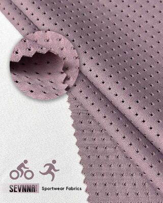 Tissus de course UPF 50+ avec un poids de 190 g/m² et des coutures plates pour textiles athlétiques haute performance