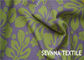Les conceptions florales ont réutilisé le tricotage de chaîne de Knit de tissu adapté aux besoins du client par tissu de Lycra