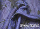 Textiles en nylon réutilisés texturisés semi mats d'Activewear de tissu avec des rayures de jacquard