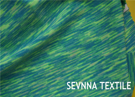 Le nylon de bloc de couleur et le tissu de Spandex, jacquard ont donné au tissu une consistance rugueuse imperméable de Spandex