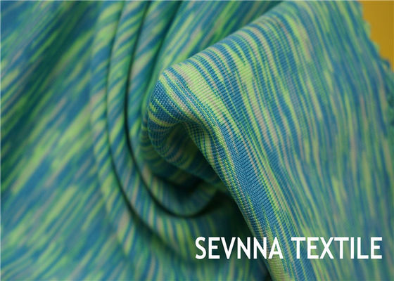 Le nylon de bloc de couleur et le tissu de Spandex, jacquard ont donné au tissu une consistance rugueuse imperméable de Spandex