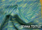 Le nylon de bloc de couleur et le tissu de Spandex, jacquard ont donné au tissu une consistance rugueuse imperméable de Spandex