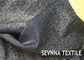 Double extensible Cuttable libre de tricotage imprimé métallique de tissu en nylon argenté circulaire